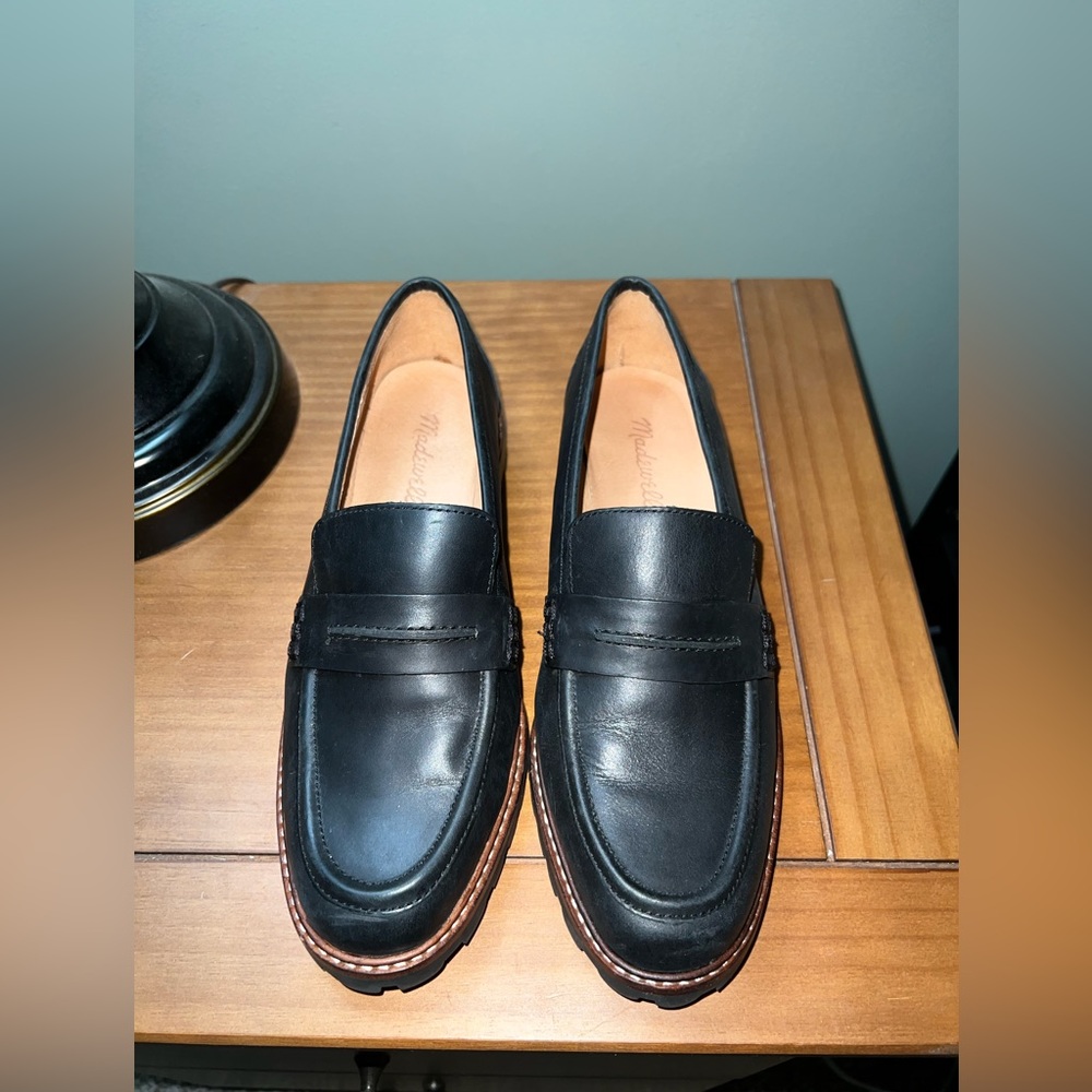 Madewell leather loafers